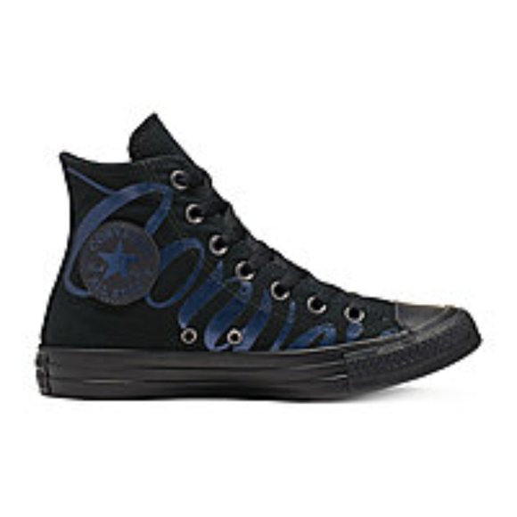 🆕⭐️ Chuck Taylor AS Logo Print Hi Top Trainer BLK - Picture 13 of 14